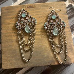 Chandelier Costume jewelry earrings